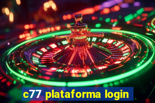 c77 plataforma login